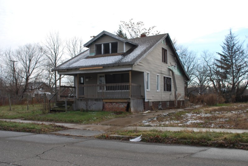 An abandoned house