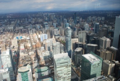 View of Toronto from the CN Tower